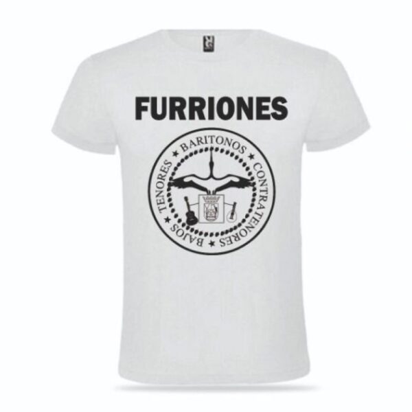 CAMISETA BLANCA FURRIOES