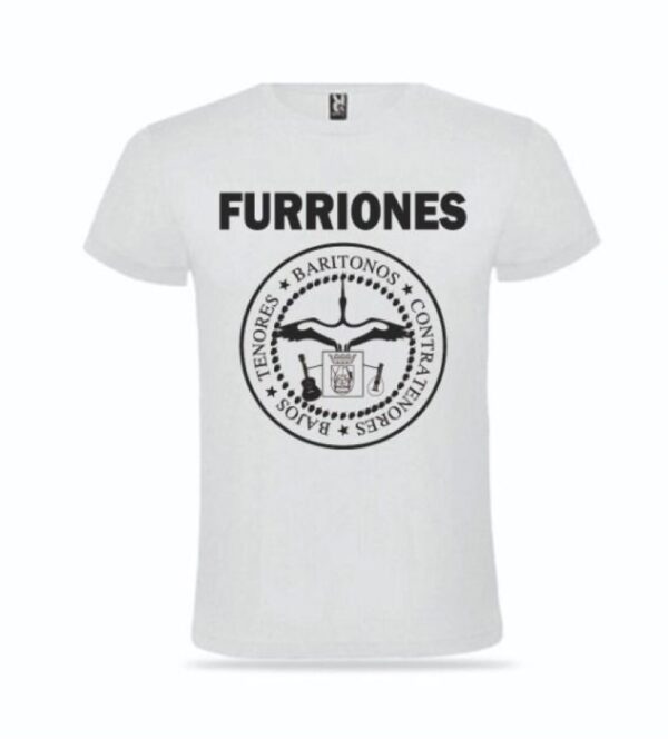 CAMISETA BLANCA FURRIOES